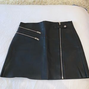 Zara leather skirt, never worn in a size medium